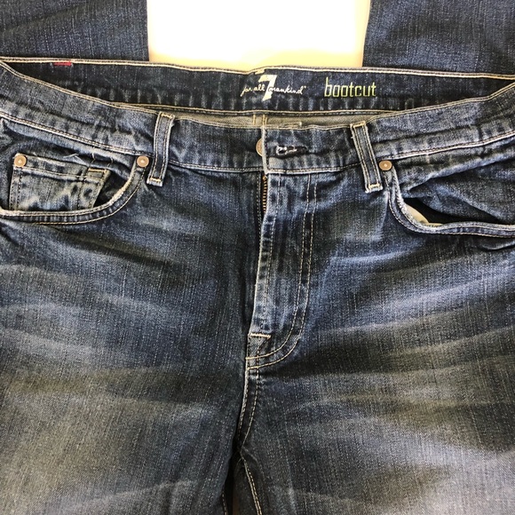 Men’s 7 For All Mankind Bootcut Jeans - Picture 3 of 8